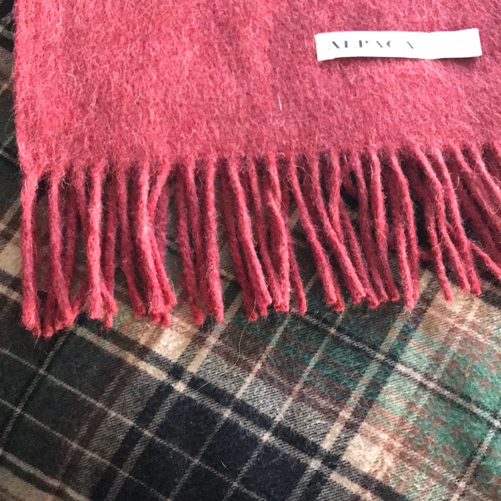 Alpaca/Wool  Scarf- Unisex - Picture 5 of 6